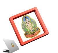 2026 Carte Sticker Tai Sui,Collections en Métal Adhésif Traditionnel de Bouddha | Carte Traditionnelle Chinoise De L'Année Du Cheval,pour Hommes Femmes Famille Amis et Appareils Électroniques