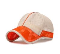 2026 Casquette de baseball respirante et légère pour enfants, réglable, en maille filet pour garçons et filles, beige, taille unique