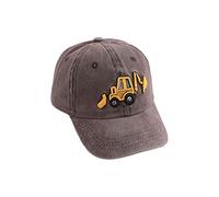 2026 - Casquette de dessin animé voiture garçon chapeau enfant baseball été fille camionneurs enfants soleil enfants chapeau écharpe à enfiler tout-petits, marron, taille unique