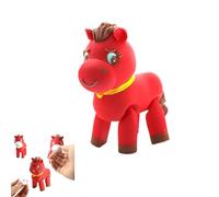 2026. Cette décoration de table dispose d'une tête de cheval convertible, qui symbolise la chance peut être placée sur un bureau. (B, taille unique)