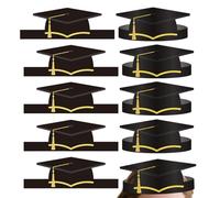 2026 Chapeaux en papier pour graduation | 2026 Serre-têtes félicitations | Chapeaux de graduation pour maternelle,Pour toutes vos cérémonies scolaires, fêtes, célébrations ainsi que photobooths