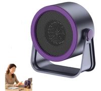 2026 Chauffage portable,mini radiateur d'extérieur et de bureau,petits radiateurs à chauffage rapide,chauffage rapide avec angle réglable à 90 °,mini radiateurs de bureau silencieux en hiver (A)