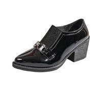 2026 Chaussures de danse modernes pour femme pour la danse de société, Square Dance - Norme nationale - Élégantes avec talon de 7 cm - Polyvalentes - Semelle résistante - Pour l'intérieur - Portables