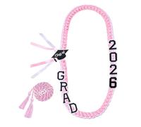2026 Collier de Remise de Diplômes - Accessoires de Fête en Perles Faites à la Main | Lei de Graduation 2026 à brins,pour fêtes de remise de diplôme, université, lycée, étudiants et, Se référer à la