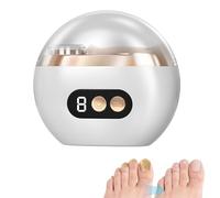 2026 Coupe Ongle Électrique, Lime a Ongle Electrique 3-en-1 avec LED,Rechargeable et Silencieux,Pour Ongles Durs et Épais,Idéal pour Bébé,Adultes et Seniors (A)