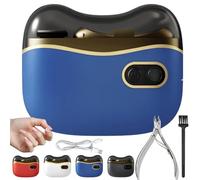 2026 Coupe-Ongles Et Polisseur éLectrique 2-En-1,Coupe Ongle Electrique Pour Pied,Coupes Ongle Electriques Adulte, Usb, Avec LumièRe Led, 2 Vitesses Aux Personnes âGéEs, Adultes Et Enfants (Blue)