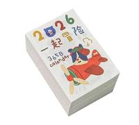 2026 Daily Calendar - 365 Days Small Tear Off Calendar, Compact Practical Schedule Ornament for Home Workplace, Perfect for Apartment House, Daily Planner, Caledars for Organization Time Management