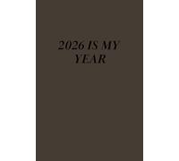 2026 Daily & Weekly Planner, Simple Stylish Neutral Dark Brown Black Beige Cover: 365 Day Schedule Plan, Jan- Dez, Extra Space For Notes