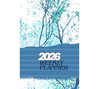 2026 Dated Planner: in a one week-2 page format and lined paper | 6x9 inches | 155 pages
