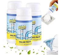 2026 Déboucheur Pro, Deboucheur Canalisation, Agent De Dragage De Canalisations, Nettoyant Puissant Pour Canalisation, Poudre Nettoyante, Pour Cuisine Et Salle De Bain (3 PCS)