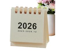 2026 Desk Calendar, Yearly Planner, 12 Month Daily Scheduler from Jan to Dec 2026 for Paper Planning and Organizing, Offices, Schools, Classrooms, Homes 2.56x2.76x1.18 Inches
