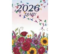 2026 Diary: A 6×9 Inch Full Page Planner with Ruled Black Lines, Monthly Goal Planning, National Holidays Sections & 365 Daily Writing Pages for Appointments, Notes and Journaling