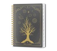 2026 Diary A5 Week to View, Weekly and Monthly Planners, Spiral Bound Daily Calendar 2026 Planner, 12 Month Agenda Organizers from Jan. to Dec., Flexible Cover Appointment Book(Tarrow Tree)