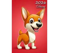 2026 Diary: Basenji Dog: | A5 Week to View Dated from Jan 2026 to Dec 2026 | Weekly Planner Agenda Personal Organiser