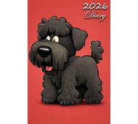 2026 Diary: Bouvier Des Flandres Dog: | A5 Week to View Dated from Jan 2026 to Dec 2026 | Weekly Planner Agenda Personal Organiser