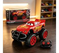 2026 Disney Pixar Cars 3 Voiture Jouet Électrique | Voiture télécommandée tout-terrain Lightning McQueen Channel 4, cadeau d'anniversaire A