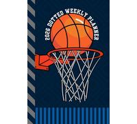 2026 Dotted Weekly Planner: Dated 6x9 Vertical Weekday Layout With Dot Grid Note Pages / Habit Tracker / Jan - Dec / Small Personal Diary / Basketball Team Player Coach Sports Art Cover