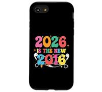 2026 est Le Nouveau 2016 - Y2K Nostalgia Throwback Gen Z Coque pour iPhone SE (2020) / 7/8