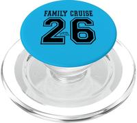 2026 Family Cruise Squad Matching Friend Group Team Vacances PopSockets PopGrip pour MagSafe