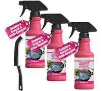 2026 Fast-Acting Heavy-Duty Grill Degreaser Spray, Safe BBQ Heavy Duty Cleaner for Burnt Food & Grease, for Stubborn Splatters, Stove Top (3PCS)