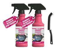 2026 Fast-Acting Heavy-Duty Grill Degreaser Spray, Safe BBQ Heavy Duty Cleaner for Burnt Food & Grease, for Stubborn Splatters, Stove Top (2PCS)