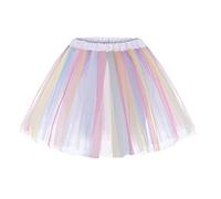 2026 Femme Candy Color Multicolore Jupe Support Half Body Puff Jupon Coloré Petite Jupe Courte, Blanc., A