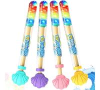 2026 Firework Water Gun with Lights,Firework Water Spray Gun,High Pressure Pull-Out Sprinkler Spray Toys for Bathing, Pool, Party Entertainment (4PCS)