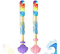 2026 Firework Water Gun with Lights,Firework Water Spray Gun,High Pressure Pull-Out Sprinkler Spray Toys for Bathing, Pool, Party Entertainment (2PCS-B)