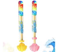 2026 Firework Water Gun with Lights,Firework Water Spray Gun,High Pressure Pull-Out Sprinkler Spray Toys for Bathing, Pool, Party Entertainment (2PCS-A)