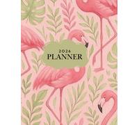 2026 Flamingo Planner: Tropical Pink Weekly and Monthly Organizer for Women
