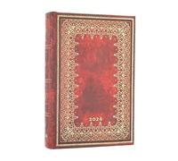 2026 Asterix & Obelix (The Adventures of Asterix) Mini 12-month Horizontal Hardcover Flexi Dayplanner 2026 (Elastic Band Closure)