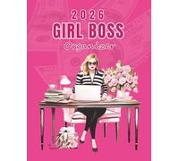 2026 Girl Boss Planner - Monthly Calendar, Weekly To-Do Lists & Goal Setting for Women