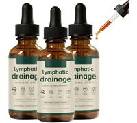 2026 - Gouttes de drainage lymphatique lymphatique, gouttes de bien-être lymphatique, soutien du système lymphatique, mélanges naturels de plantes, rapide et efficace, pour homme et femme (3Pcs)