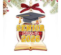 2026 Graduate Christmas Ornament - Souvenirs de Diplôme en Acrylique 2D - Ornement de Noël pour la remise des diplômes du lycée,pour Salle de Classe, Maison, Extérieur, Intérieur, Arbre, Cheminée, Voi