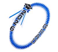 2026 Graduation Ribbon Lei Necklace 120cm | Grad Accessory For Women Men Senior Graduates College Student School Ceremony | Celebration Lei Of For And With Vibrant Festive Design