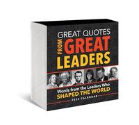 2026 Great Quotes From Great Leaders Boxed Calendar