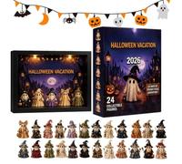 2026 Halloween, Little Ghost Halloween Calendar, Spooky Countdown
