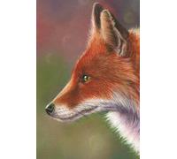 2026 hard back Diary with Red Fox artwork by Sally Sturgess Pet Portraits & Wildlife Art. Week per page with UK holidays, pagan festivals and moon ... Perfect gift for animal or wildlife lover