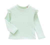 2026 Hauts à manches longues pour filles pour l'automne et l'hiver. T-shirts décontractés confortables pour les tout-petits et les grands enfants. Doux et respirant. Pour un usage quotidien., Vert