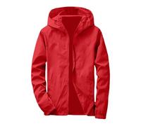 2026 - Hommes Casual Pure Color Plus Size Sweat à capuche Fermeture éclair Extérieur Manteau de Sport Cardigan Femme Grosse Maille Avec, RD1, 6XL