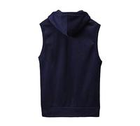 2026 - Hommes Solide Capuche Hauts Mode Blouses Chemise Slim Manteaux & Vestes Histoire Ouest Août Winkler, Marine, M