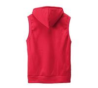2026 - Hommes Solide Capuche Hauts Mode Blouses Chemise Slim Manteaux & Vestes Histoire Ouest Août Winkler, rouge, XL