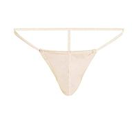 2026 - Hommes Taille Basse Poche Thong Couleur Triangle Pouch Briefs T Pants Briefs Sous-vêtements Boxer Homme Cool, kaki, taille unique