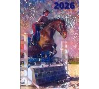 2026 Horse Diary: with Riding Log to keep track of weekly ride stats, training aims and competition or Eventing dates | GIFT FOR HORSE WOMEN