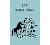 2026 Horse Owner's Diary: Weekly planner to keep track of riding & training stats and important dates | EQUESTRIAN GIFTS