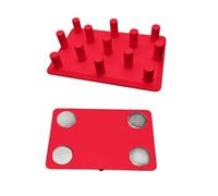 2026 Insert d'alimentation lente compatible avec la mangeoire automatique Petlibro RFID, design 13 pour une alimentation contrôlée, chats inclinés et sans coincement (rouge, taille unique)