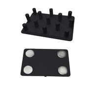2026 Insert d'alimentation lente compatible avec la mangeoire automatique Petlibro RFID, design 13 pour une alimentation contrôlée, chats inclinés et sans coincement (noir, taille unique)
