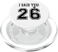 2026 J'Ai Dit Oui ! La Future mariée Sera fiançailles Bachelorette PopSockets PopGrip pour MagSafe