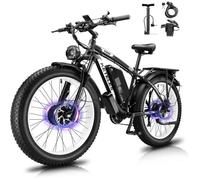 2026 KETELES K800 - 26'' Vélo électrique - Moteur 2000W - Batterie 48V 23Ah 55KM/H - Shimano 21 vitesses - Autonomie 100km - Blanc