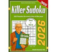 2026 Killer Sudoku: 365 Easy to Hard (9x9) Puzzles for Every Day of the Year